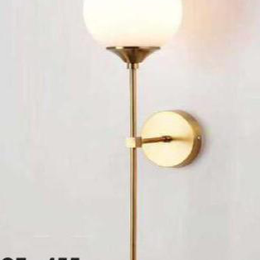 LH - GT.455: Đèn vách thân xi vàng