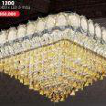 LH - MO -1200 : Áp trần phale LED - KT: 800mm*800mm*H450mm - Đèn LED đổi 3 màu