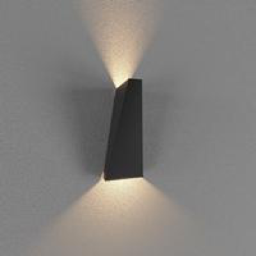 LWA919-BK: ĐÈN LED GẮN TƯỜNG NGOÀI TRỜI LED 2X5W - ÁNH SÁNG VÀNG