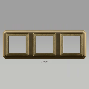 S70S-03: Mặt dùng cho 3 thiết bị