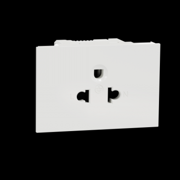 M3T426UST_WE: Ổ cắm đơn 3 chấu 16A, size 2S