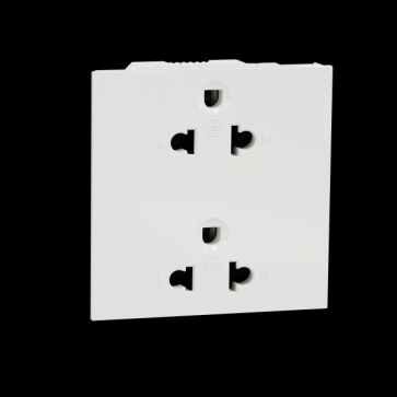 M3T426UST2_WE: Ổ cắm đôi 3 chấu 16A, size E (3S)