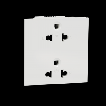 M3T426UST2_WE: Ổ cắm đôi 3 chấu 16A, size E (3S)