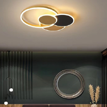 MO - 9060: Đèn áp trần LED - KT:  Ø580mm x H120mm - Đèn LED đổi 3 màu