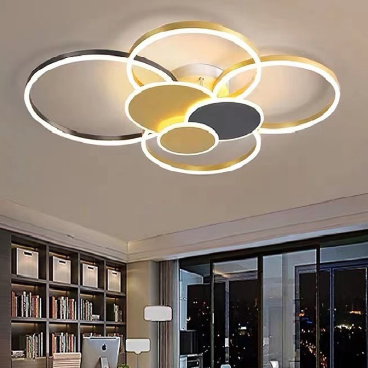 MO - 9062: Đèn áp trần LED - KT: Ø950mm x H150mm - Đèn LED đổi 3 màu