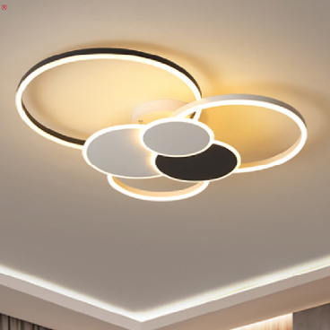 MO - 9064:  Đèn áp trần LED - KT: Ø800mm x H150mm - Đèn LED đổi 3 màu