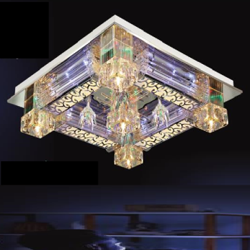 NC 090: Đèn áp trần vuông LED  - KT:  ❒600mm - Đèn LED đổi màu - Remote