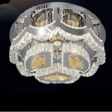 NC 2032: Đèn áp trần  - KT: Ø600mm x H185mm - Đèn LED đổi 3 màu - Remote