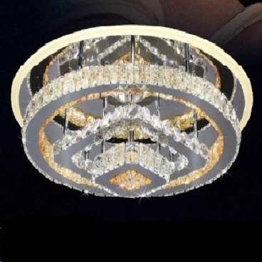 NC 308: Đèn áp trần LED - KT: Ø600mm x H210mm - Đèn LED đổi 3 màu - Remote