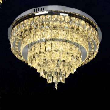 NC 6002: Đèn áp trần  - KT: Ø600mm x H330mm - Đèn LED đổi 3 màu - Remote