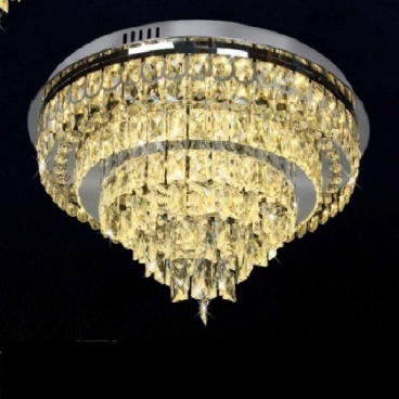 NC 6002: Đèn áp trần  - KT: Ø600mm x H330mm - Đèn LED đổi 3 màu - Remote