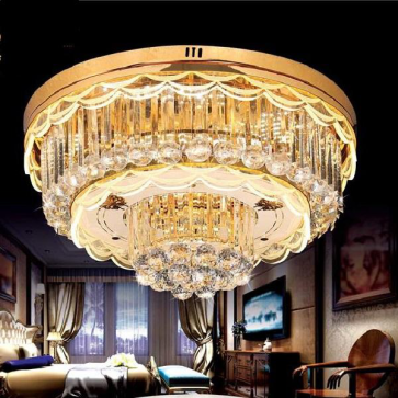 NC 9156A: Đèn áp trần Phale, 51 Hạt Phale - KT: Ø600mm x H300mm -  Đèn LED đổi 3 màu - Remote