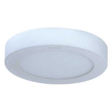 KDGC518: Đèn LED gắn nổi 18W - KT:  Ø225mm × H40mm - Ánh sáng trắng/vàng