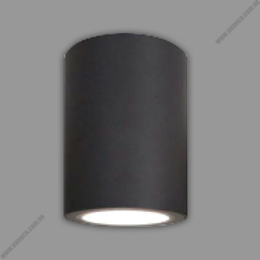 NSDL7205B: Đèn lon nổi màu xám đậm - KT:  Ø108mm/H155mm - Bóng E27 ( tính riêng)