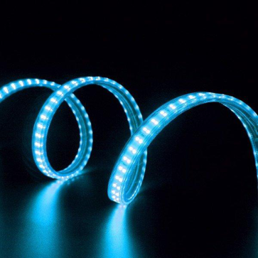 NST120B - Đèn LED dây ngoài trời 2 hàng bóng - ánh sáng màu xanh dương - NANOCO