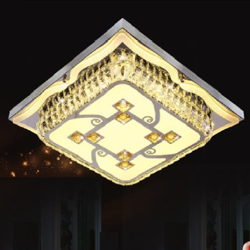 NV - NC 062: Đèn áp trần vuông LED - KT:  ❒500mm x H100mm - Đèn LED đổi màu - Remote