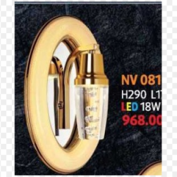 NV 081:  Đèn  vách LED 18W đổi 3 màu - KT: L170*H290mm