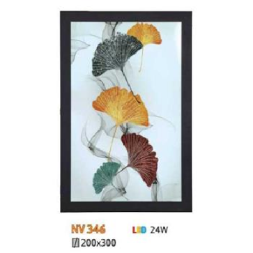 NV 346: Đèn gắn tường LED - KT: 200mm x 300mm - Đèn LED 24W