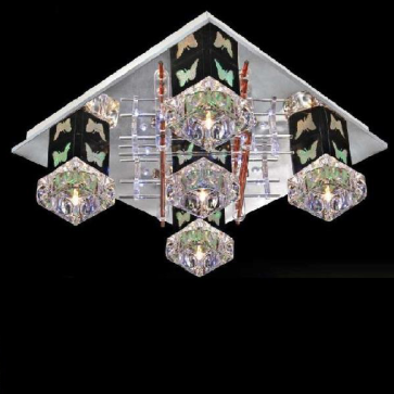 NV - NC  087:   Đèn áp trần LED - KT: 400mm x400mm - Đèn LED đổi  màu - Remote