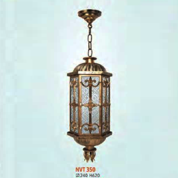 NVT - 350 : Đèn thả - KT: Ø240mm x H620mm  - Đèn E27 x 1 bóng