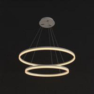 P0081002A: ĐÈN THẢ LED 2 VÒNG 54W - ÁNH SÁNG VÀNG