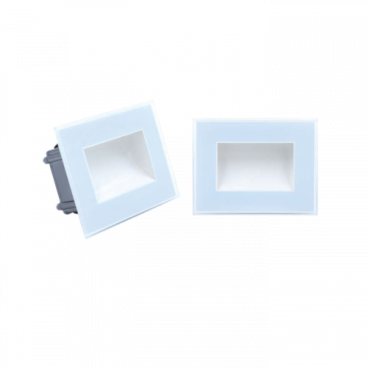 PICTOR MẶT KÍNH - ĐÈN ÂM BẬC CẦU THANG LED 4W - ÁNH SÁNG VÀNG