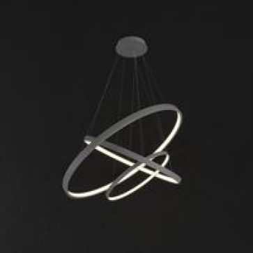  PL014: ĐÈN THẢ LED  3 VÒNG 90W - ÁNH SÁNG VÀNG