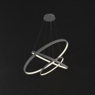  PL014: ĐÈN THẢ LED  3 VÒNG 90W - ÁNH SÁNG VÀNG