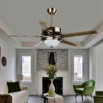 QT48011: Quạt trần có đèn 5 cánh thẳng