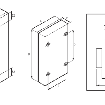 Quy định tính quy cách tủ phân phối CTDBA SERIES