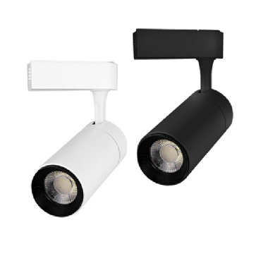 RRT-20SS-V/TT/T-T/D: Đèn rọi ray chiếu điểm 20W (vỏ trắng/Đen) - KT:Ø65mm x H160mm -  Ánh sáng vàng/trung tính/trắng