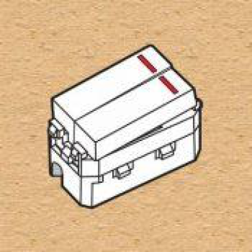 S18CCS/2 - contac đôi cỡ trung 1 chiều 16A