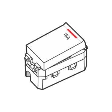 S18HMD/NS - Contac 2 cực có đèn báo 16A