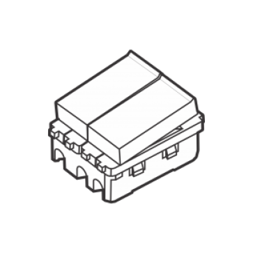 S18HS/2- Contac đôi  cỡ trung 1 chiều 16A