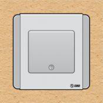 S66DG1 - contac đơn 1 chiều phím lớn có dạ quang 10A