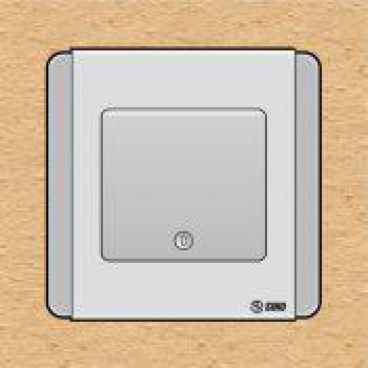 S66DG1 - contac đơn 1 chiều phím lớn có dạ quang 10A