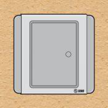 S66DG1A - contac đơn 1 chiều phím lớn 10A