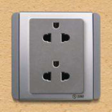 S66GUE2 - ổ cắm đôi 3 chấu 16A