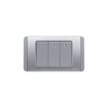 S68DG3A - Contac ba 1 chiều phím lớn 10A