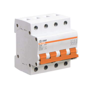 SC45N/C4063: CB 4P ( 4 cực)  63A, 4.5kA, 400VCA