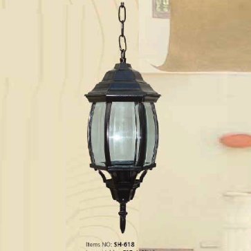 SH - 618: Đèn thả đơn - KT: Ø180mm x H800mm - Bóng đèn E27 x 1 bóng
