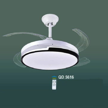 SN - QD 5616: Quạt trần đèn cánh xếp
