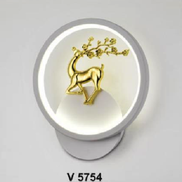 SN - V 5754.: Đèn gắn tường LED   - KT: Ø200mm x H230mm - Bóng đèn LED
