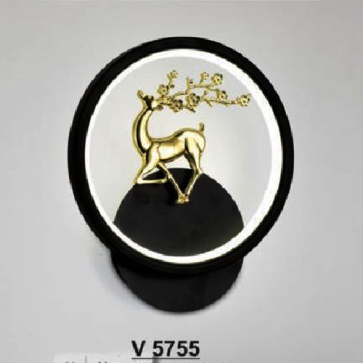 SN - V 5755.: Đèn gắn tường LED   - KT: Ø200mm x H230mm - Bóng đèn LED