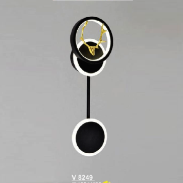 SN - V 8249: Đèn vách LED - KT: Ø160mm x H480mm - Đèbn LED 48W đổi 3 màu