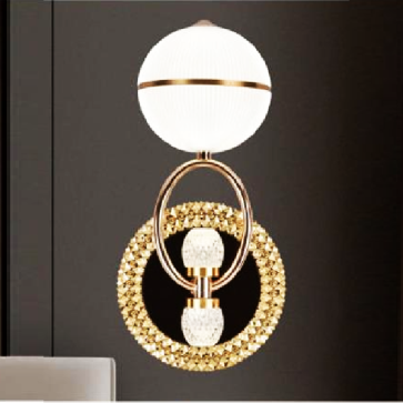 SN - V 8262: Đèn vách LED - KT: Ø150mm x H320mm - Đèn LED 20W ánh sáng vàng