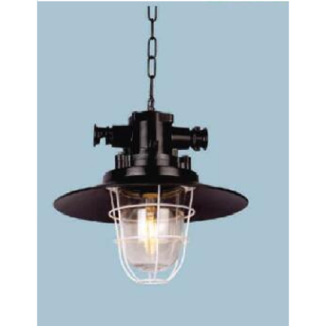 VE - T - 81: Đèn thả đơn - KT: Ø300mm x H300mm - Bóng đèn E27 x 1