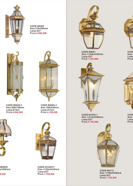 CATALOGUE ĐÈN SLISTER - 2024 - CUỐN A