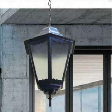 TCT - HSL (S) - 08: đèn thả đơn - KT: Ø200mm - Đèn chân E27 x 1 bóng