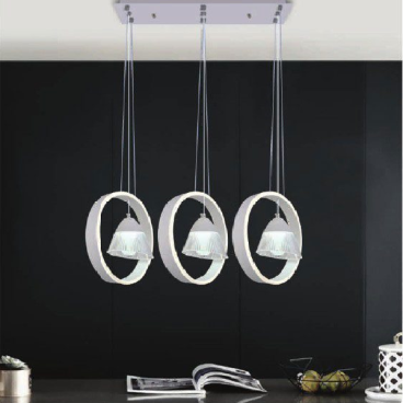 AU - TL - 3310/3: Đèn thả ngang - KT: W500 x H1200mm - Đèn LED đổi 3 màu - Remote